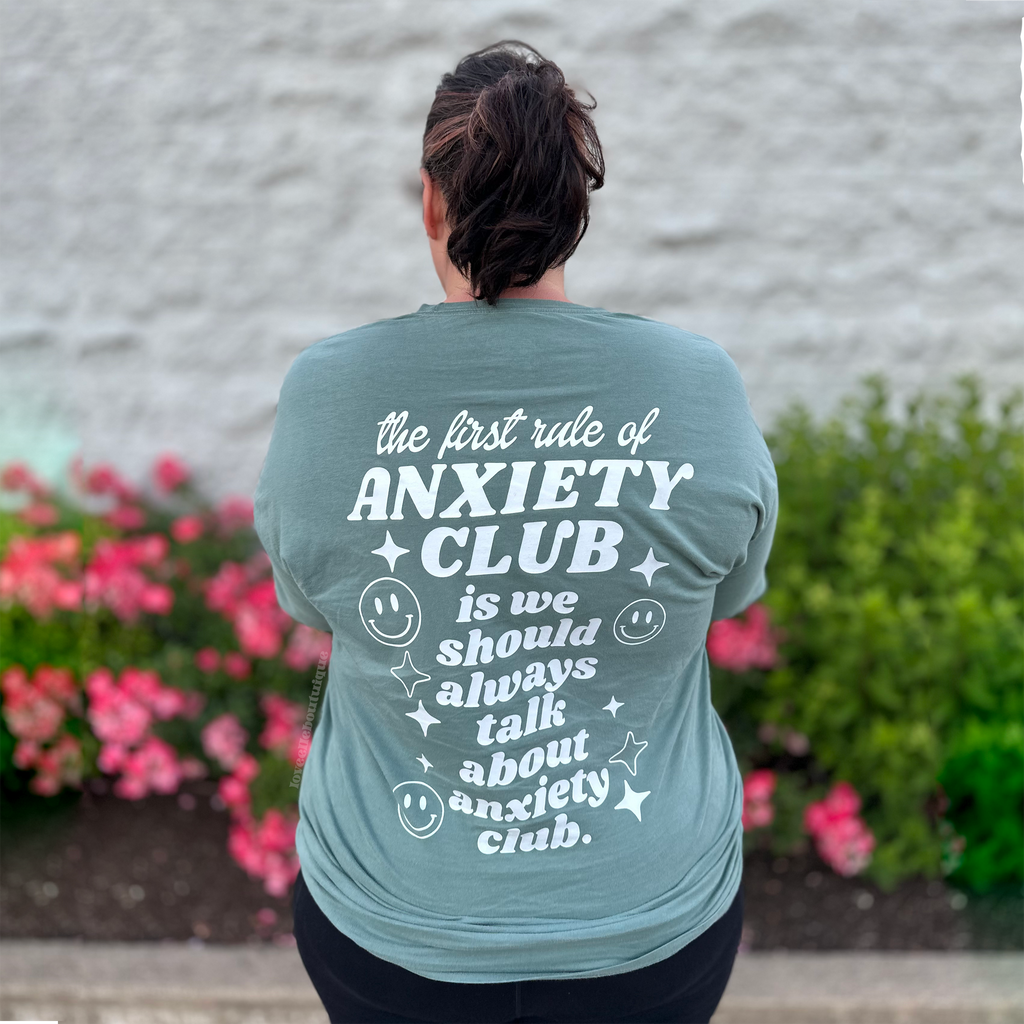 The First Rule of Anxiety Pocket Tee