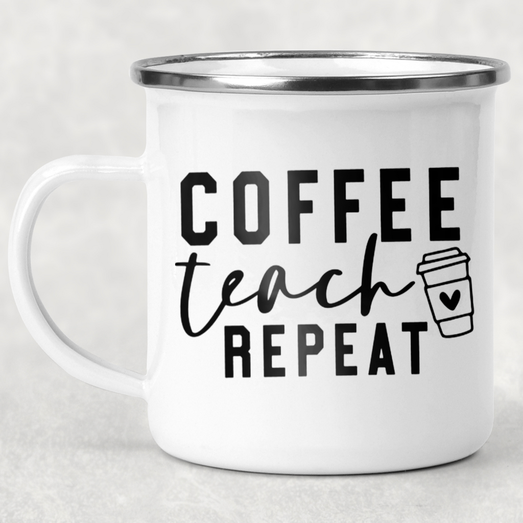 Coffee Teach Repeat Mug/Tumbler