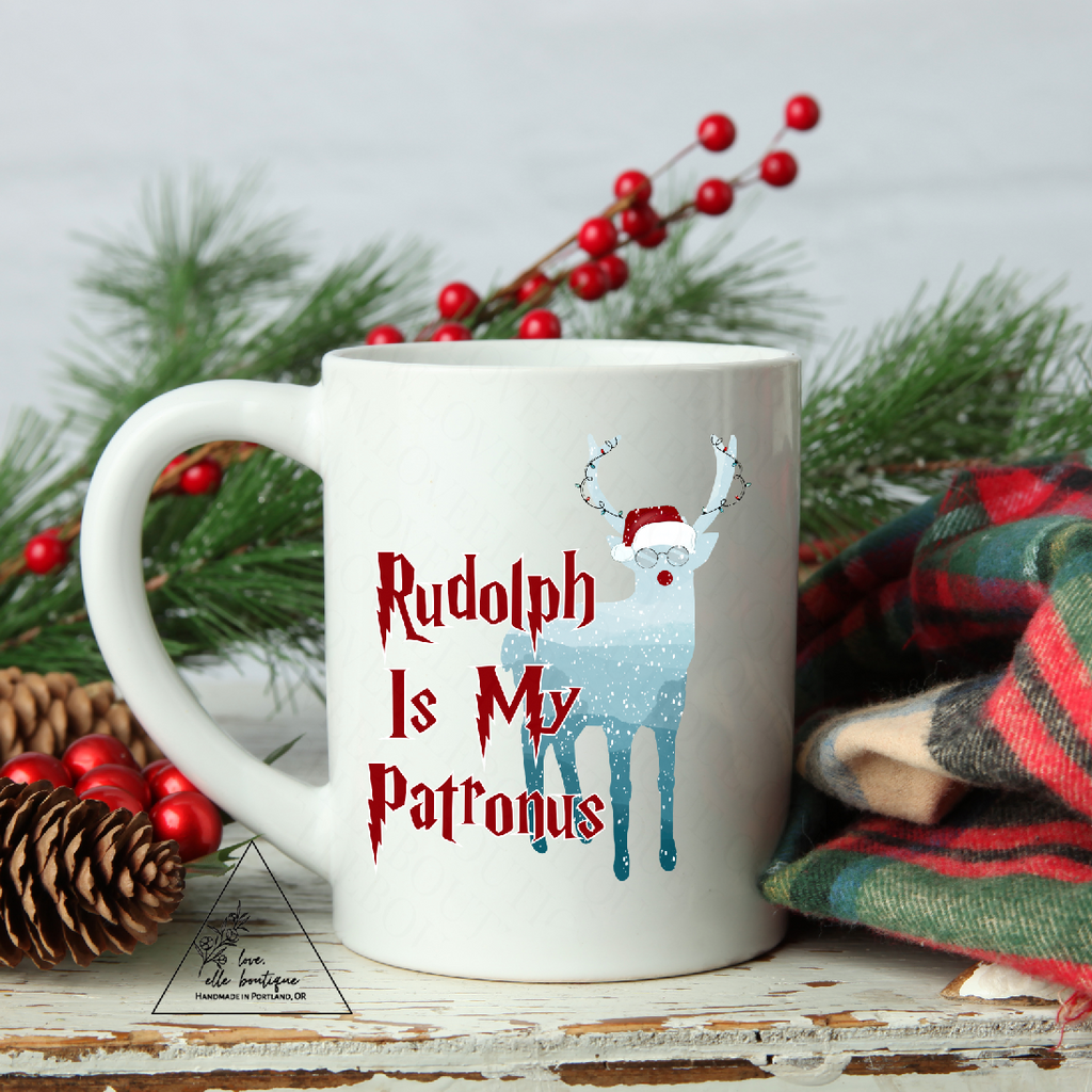 Rudolph Is My Patronus Mug/Tumbler