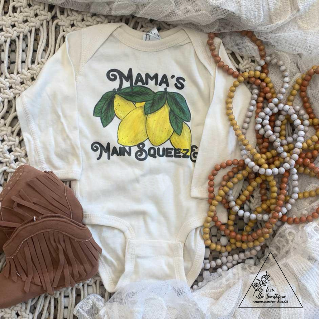 Mama's Main Squeeze Infant Body Suit